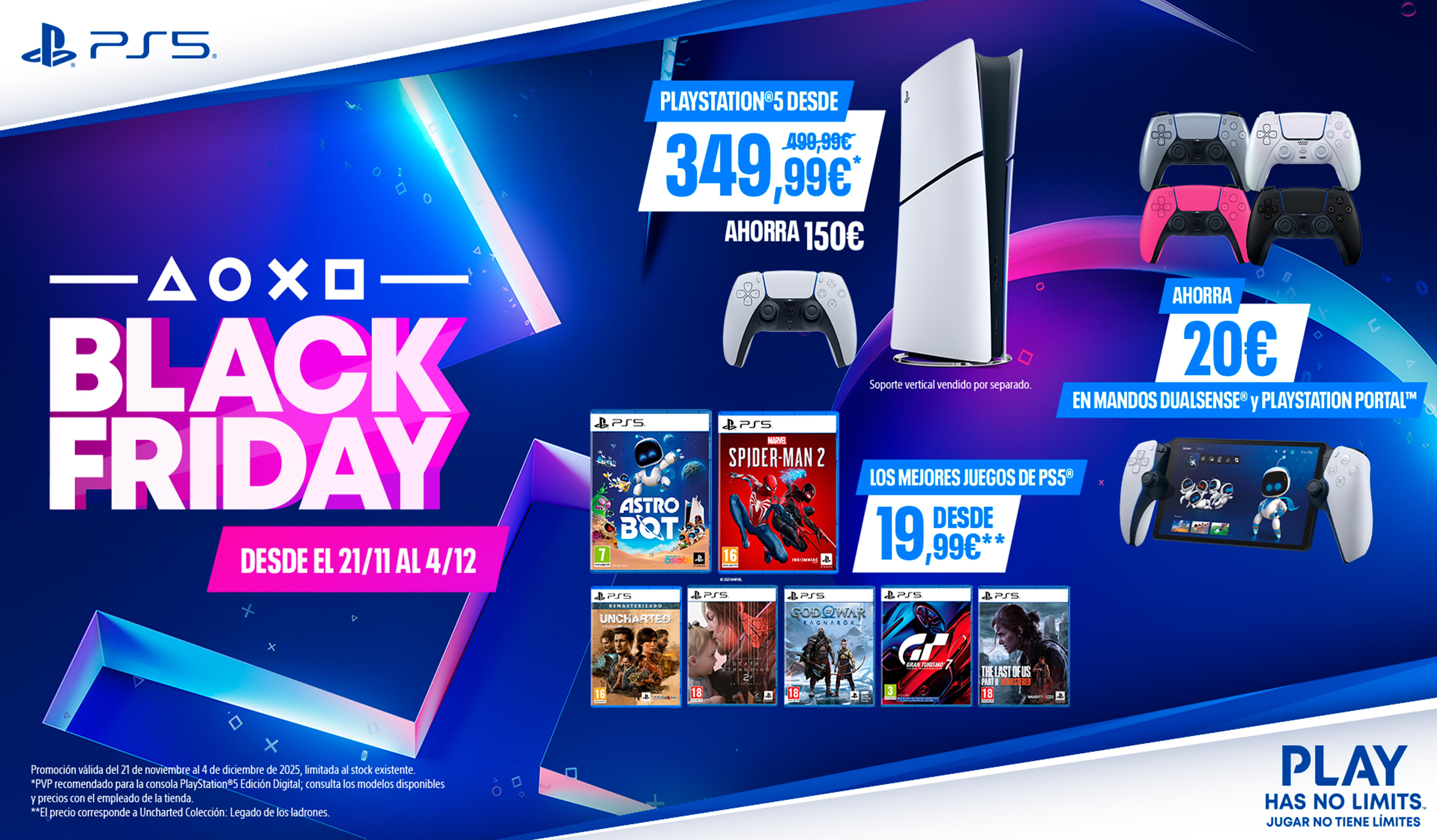 SONY BF Generico consolas